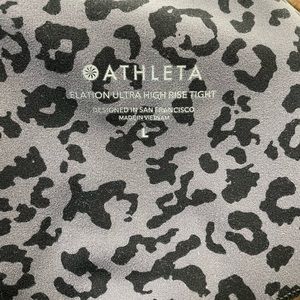 Athleta Ultra High Rise Elation leggings.